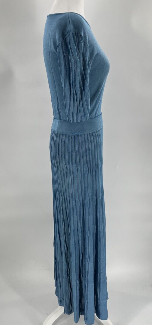 SUPER SALE - Set Blouse and Skirt  Light Blue Set - Image 5