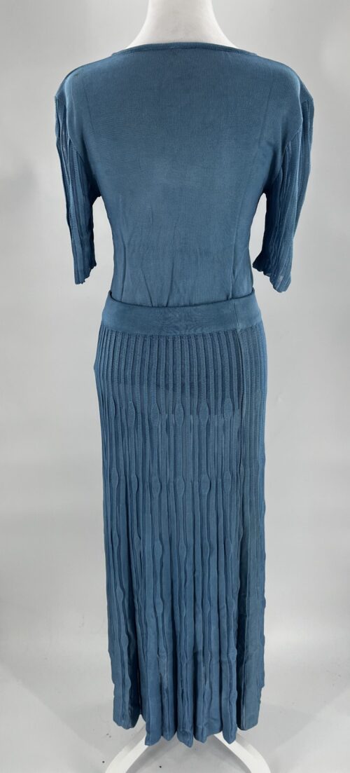 SUPER SALE - Set Blouse and Skirt  Light Blue Set - Image 6