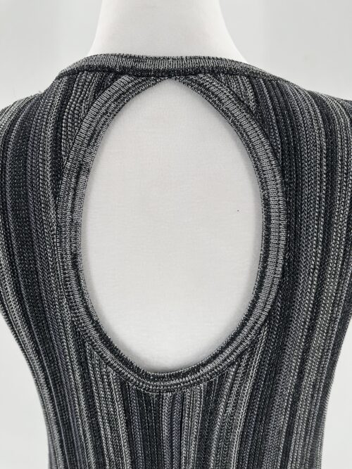SUPER SALE - Dress - Black & Silver Short Dress - Image 2