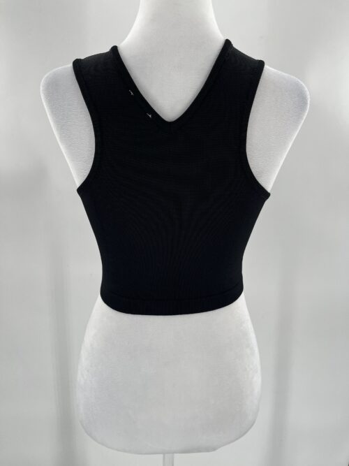 SUPER SALE - Blouse - Black Cropped Tank Top - EMMIH - Image 6