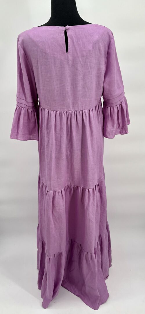 Dress - Lillac Long Dress With Sleeves - Image 2