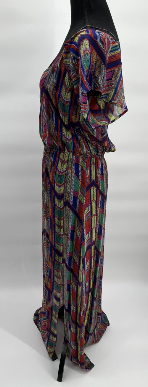 Dress - Long Dress with Sleeves - Image 3