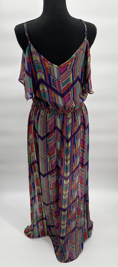 Dress - Long Dress with Sleeves - Image 4