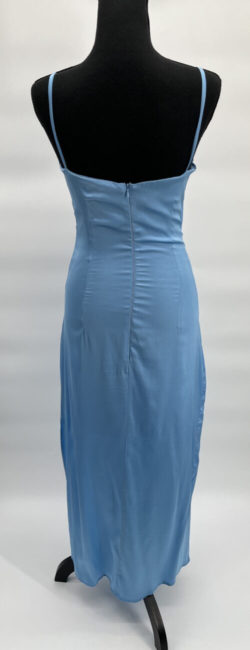 Dress - Blue Dress Cut Out - Image 3