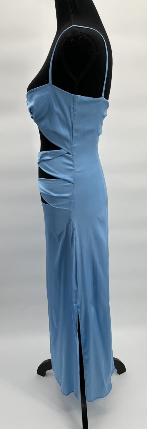 Dress - Blue Dress Cut Out - Image 4