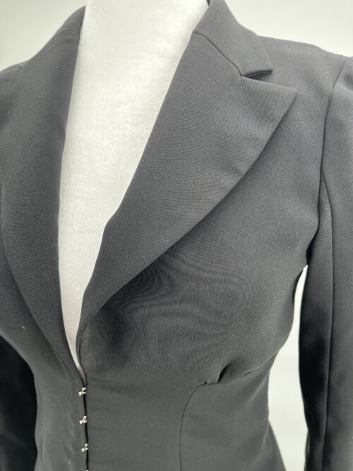 Blazer - Classic Black Blazer With Brachetes - Image 5