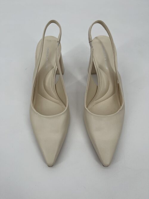 Shoes - Off-White Sling Back Shoes - Image 6