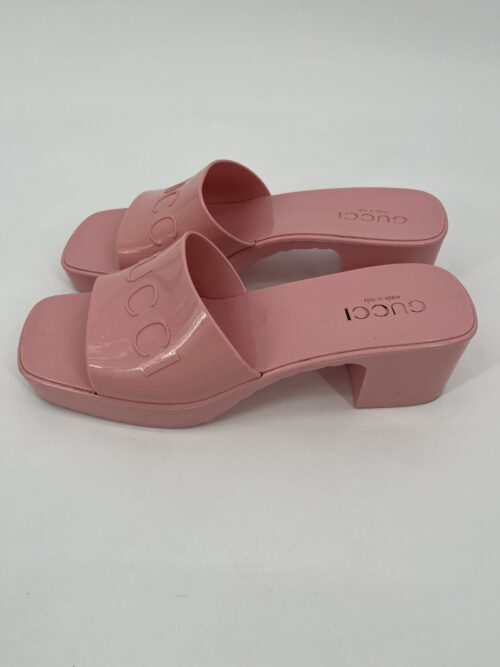 Shoes -  Pink Clog Gucci - Image 2