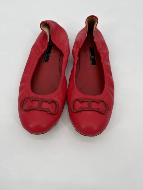 Shoes - Carolina Herrera Red Flats - Image 2