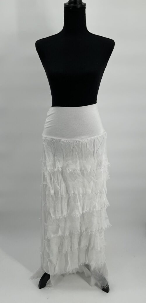 Skirt - White Ruffled - Image 2