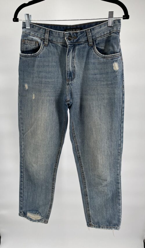 Pants - Classic Jeans Paula Le Lis Blanc