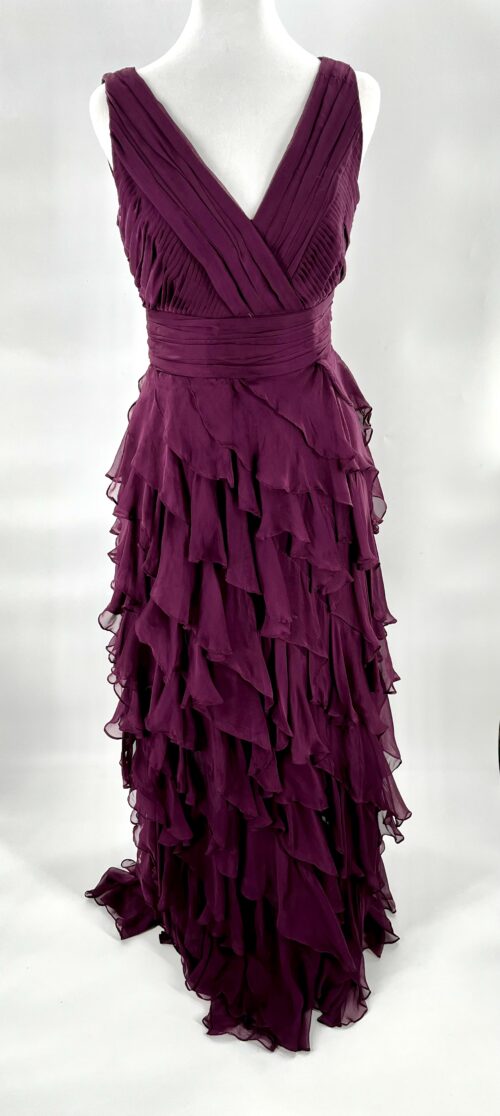 Rent - Burghandy Long Dress - Image 2