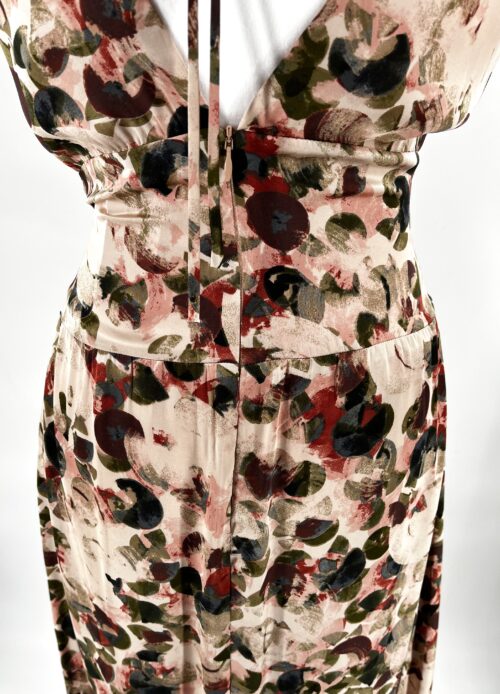 Rent- Silk Long Dress Floral Cavendish - Image 4