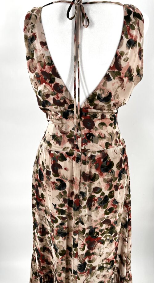 Rent- Silk Long Dress Floral Cavendish - Image 5