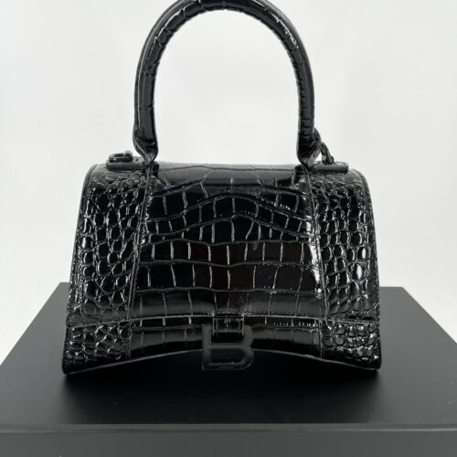 Bags - Black Croco Balenciaga Bag