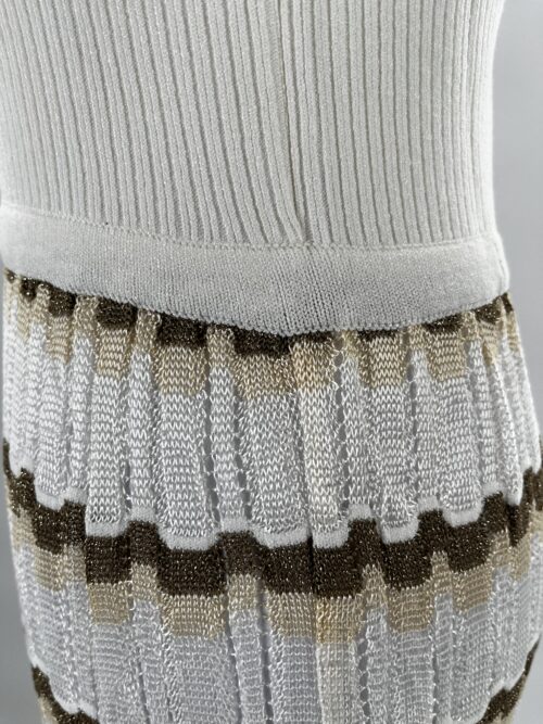 SUPER SALE - Dress - White Knit Midi/Long Dress - Image 9