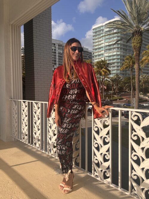 Set - Blouse and Pants "AMOUR" Mixed Set - Image 11