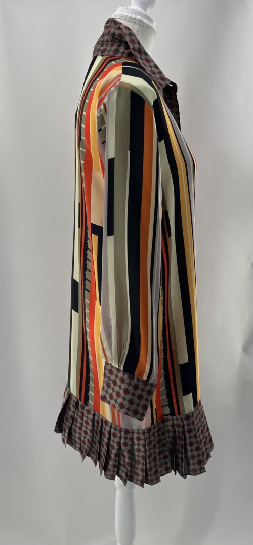 Dress - Short Dress Stripped Multicolor - Image 4