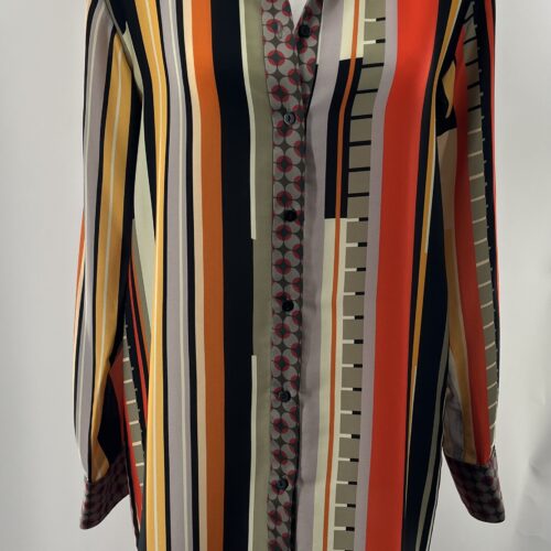 Dress - Short Dress Stripped Multicolor