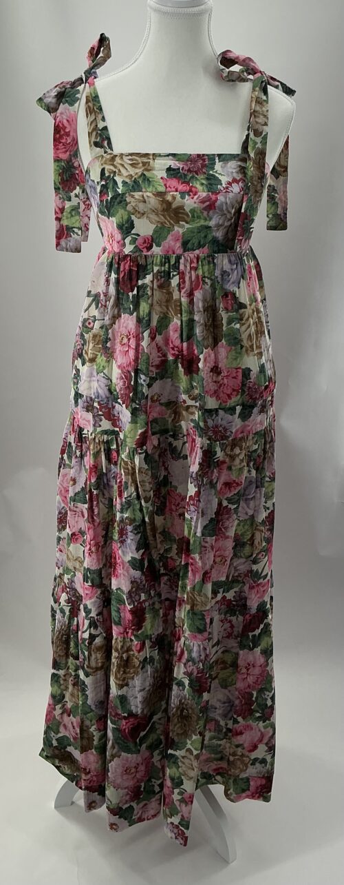 Dress - Long Oversized Floral Dress ZIMMERMANN