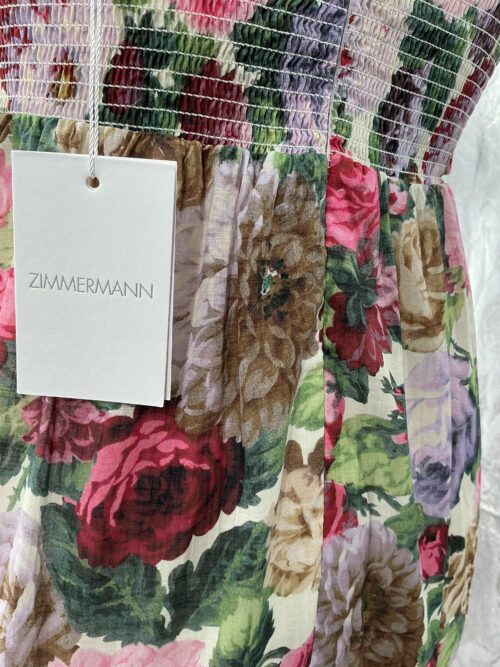Dress - Long Oversized Floral Dress ZIMMERMANN - Image 3