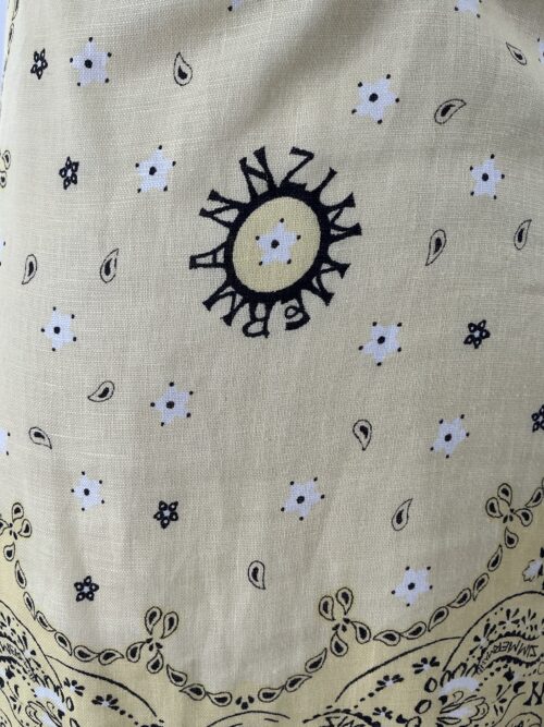 Dress - Yellow Bandana Mini Dress - Image 6