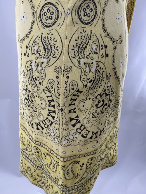 Dress - Yellow Bandana Mini Dress - Image 7