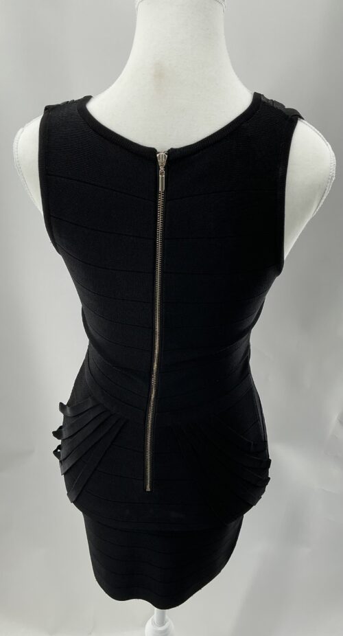 Dress - Black Short Dress Bandage - Image 5