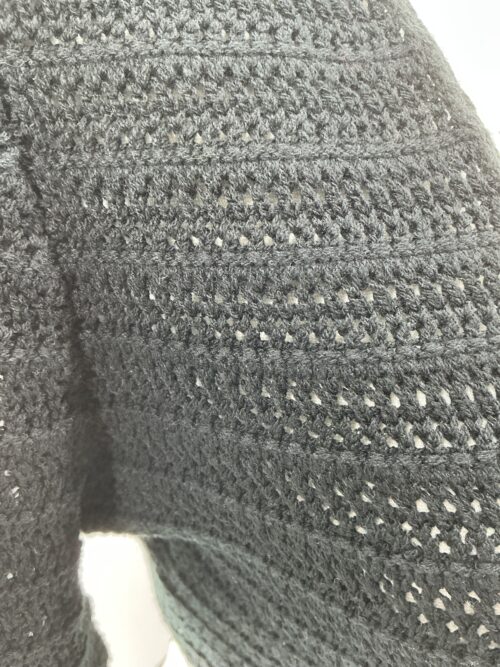 Dress - Short Black Tricot Cut-Out Dress Ring - Image 7