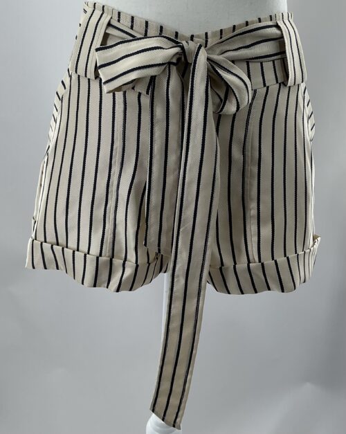 Set - Shorts and Blouse/Tunic Stripped - Image 2