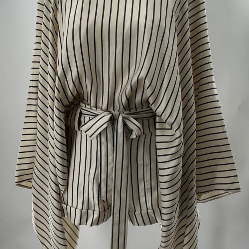 Set - Shorts and Blouse/Tunic Stripped