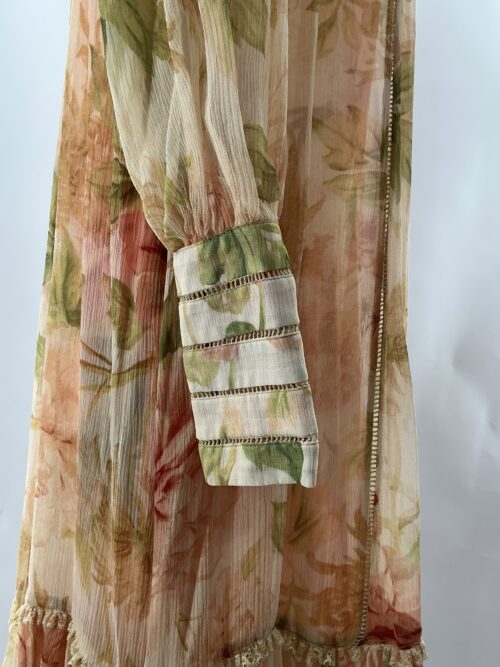 Dress - Midi Silk Floral Zimmermann Dress - Image 8