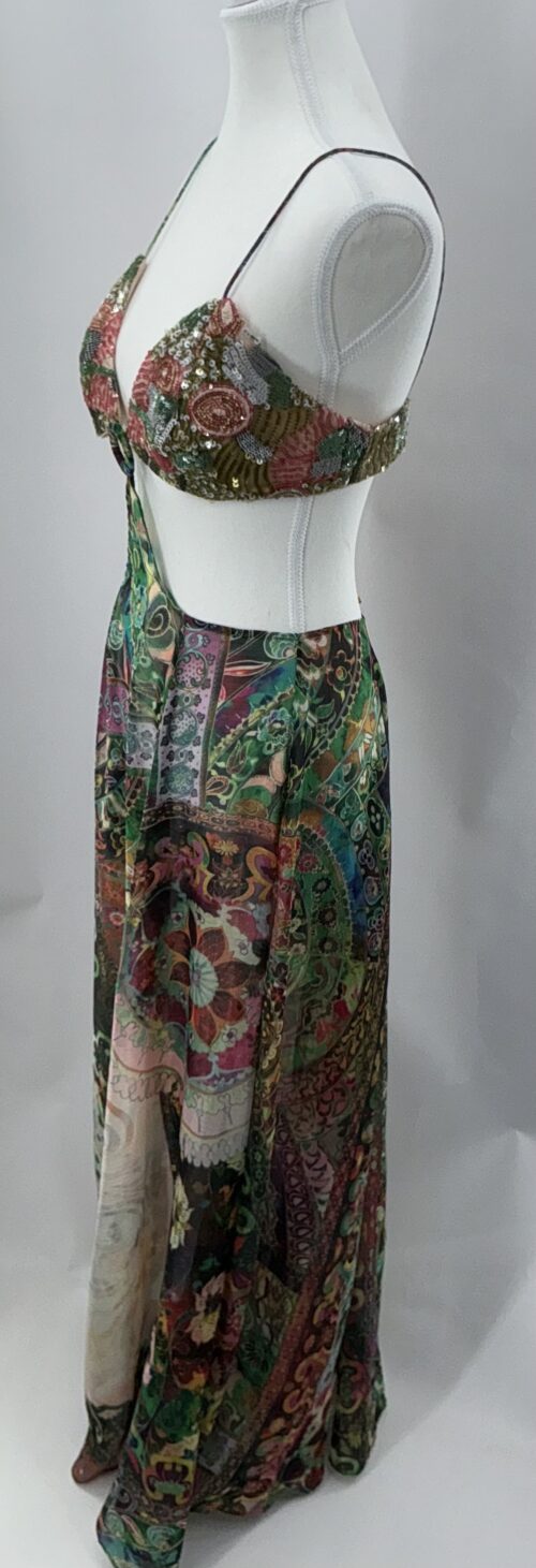 Dress - Cut-Out Embroidered Dress - Image 3