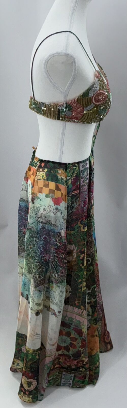 Dress - Cut-Out Embroidered Dress - Image 6