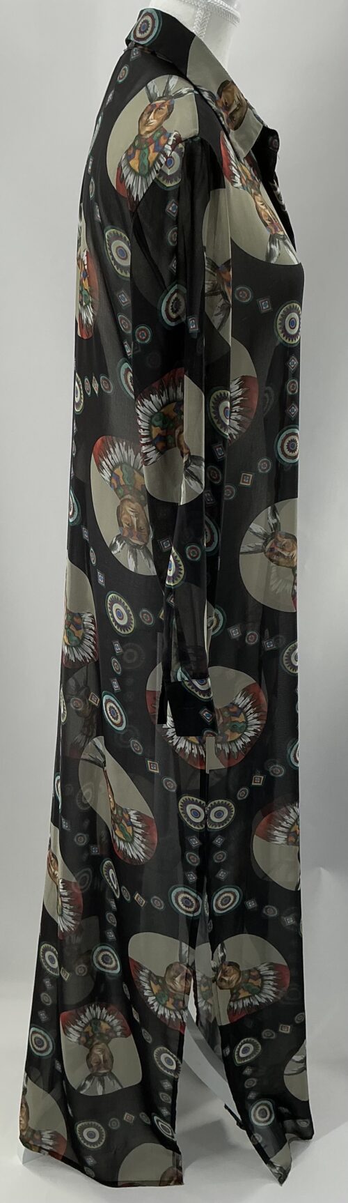 Dress - Long Dress/Shirt Black Shaman - Image 5