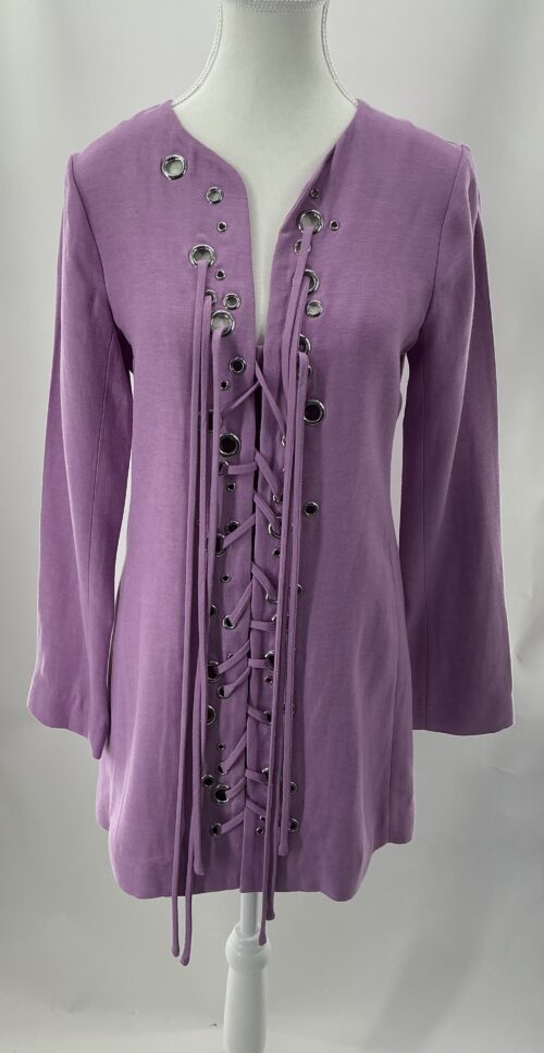 Dress - Short Lilac Dress ALEXIS