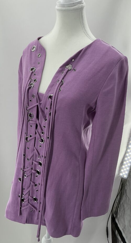 Dress - Short Lilac Dress ALEXIS - Image 5