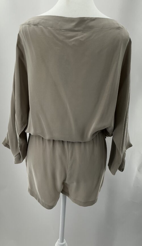 Jumpsuit - Romper 100% Silk Sand Color - Image 4