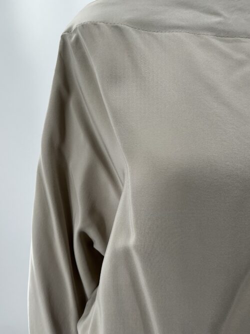 Jumpsuit - Romper 100% Silk Sand Color - Image 2