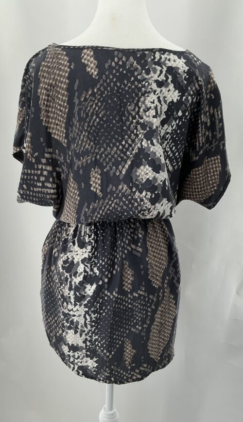 Dress - Short Snake Printed Dress EXPRESS - Image 4