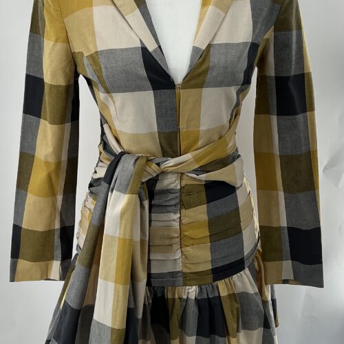Dress - Shirt Plaid Dress ATOIR