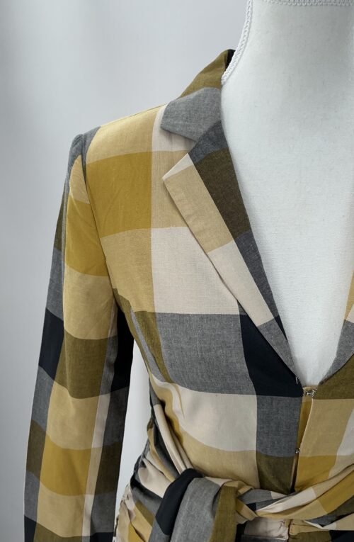 Dress - Shirt Plaid Dress ATOIR - Image 4