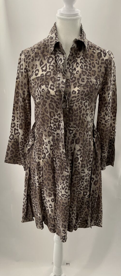Dress - Chemise Dress  Animal Print - Rock Lily - Image 2
