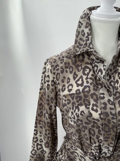 Dress - Chemise Dress  Animal Print - Rock Lily - Image 6