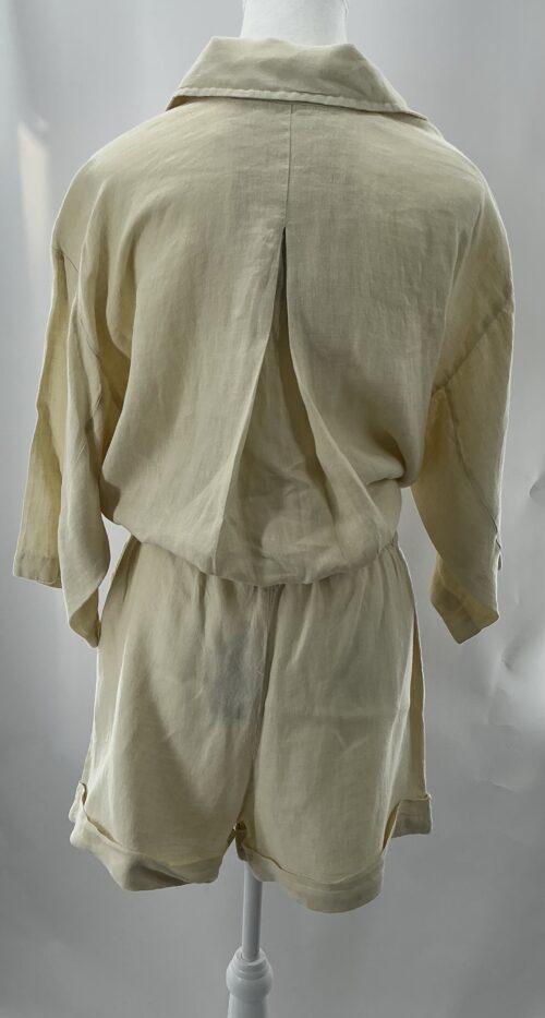Set - Shirt and Shorts Set Light Yellow ZARA - Image 5
