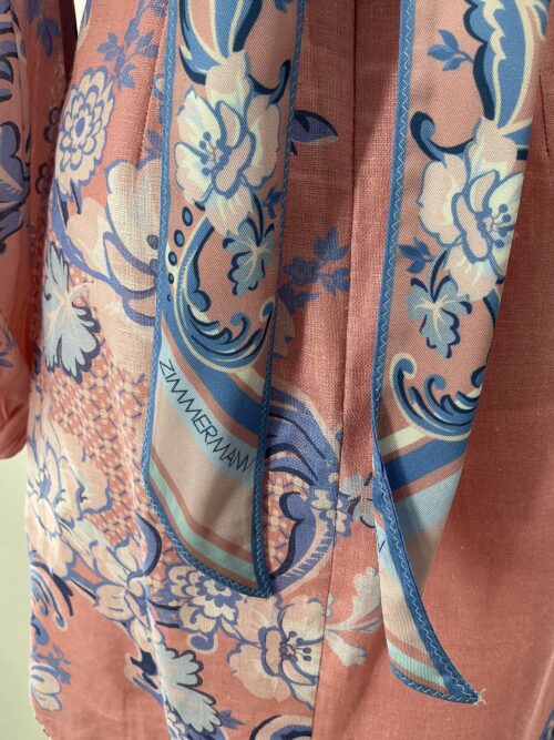 Dress - Short Pink Zimmermann Dress Golden Chains - Image 3