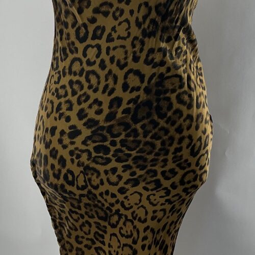 Dress - Animal print Dress Draped NATION