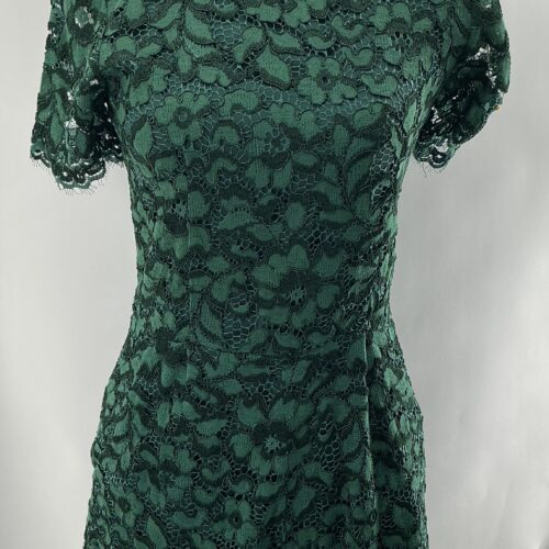 Jumpsuit - Green Lace Short Romper