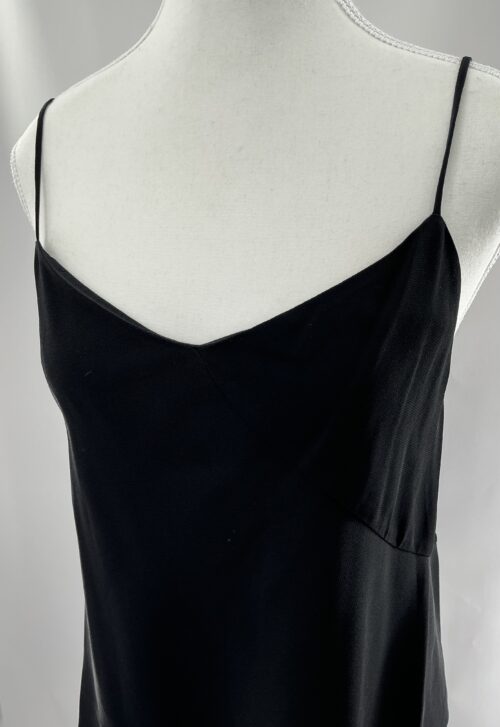 Top - Black 100% Silk Tank Top