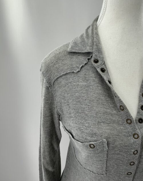 Skirt - Gray MIXED Skirt - Image 4